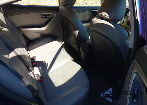 2012 Hyundai Elantra Limited из США, поврежденный, VIN 5NPDH4AE2CH082655